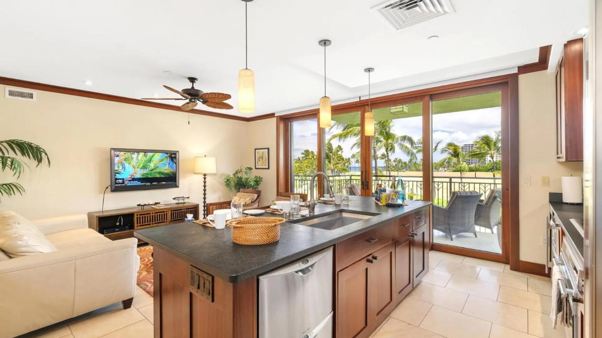 Apartment Kbm Resorts Free Car Beach Villas At Ko Olina Bvk-B-308 Beachfront Villa Kapolei