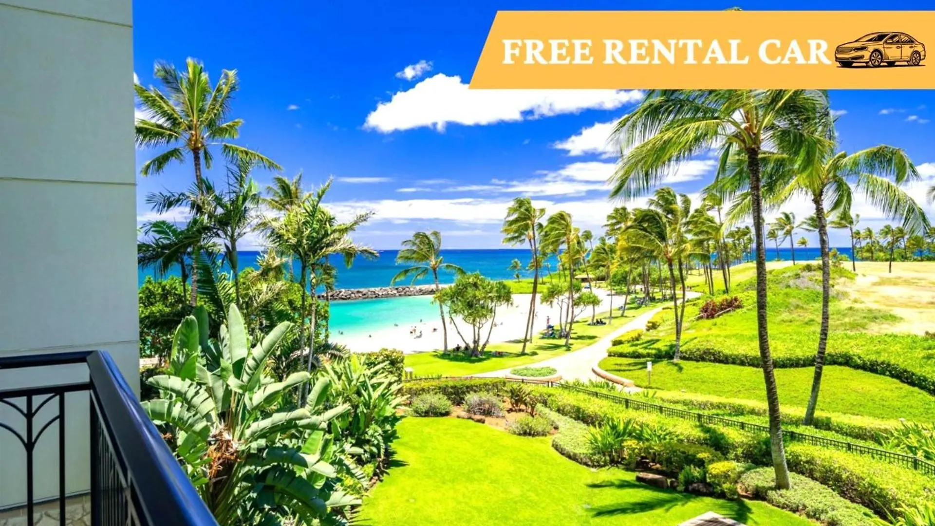Kbm Resorts Free Car Beach Villas At Ko Olina Bvk-B-308 Beachfront Villa Kapolei United States